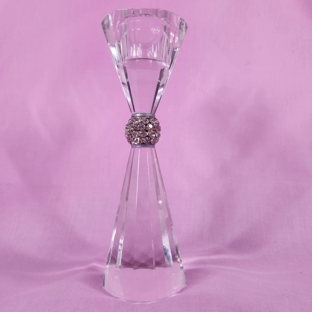 Godinger Palazzo Bling Crystal Taper Candle Holder